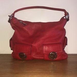 Marc Jacobs Red Blake Top Handle Satchel